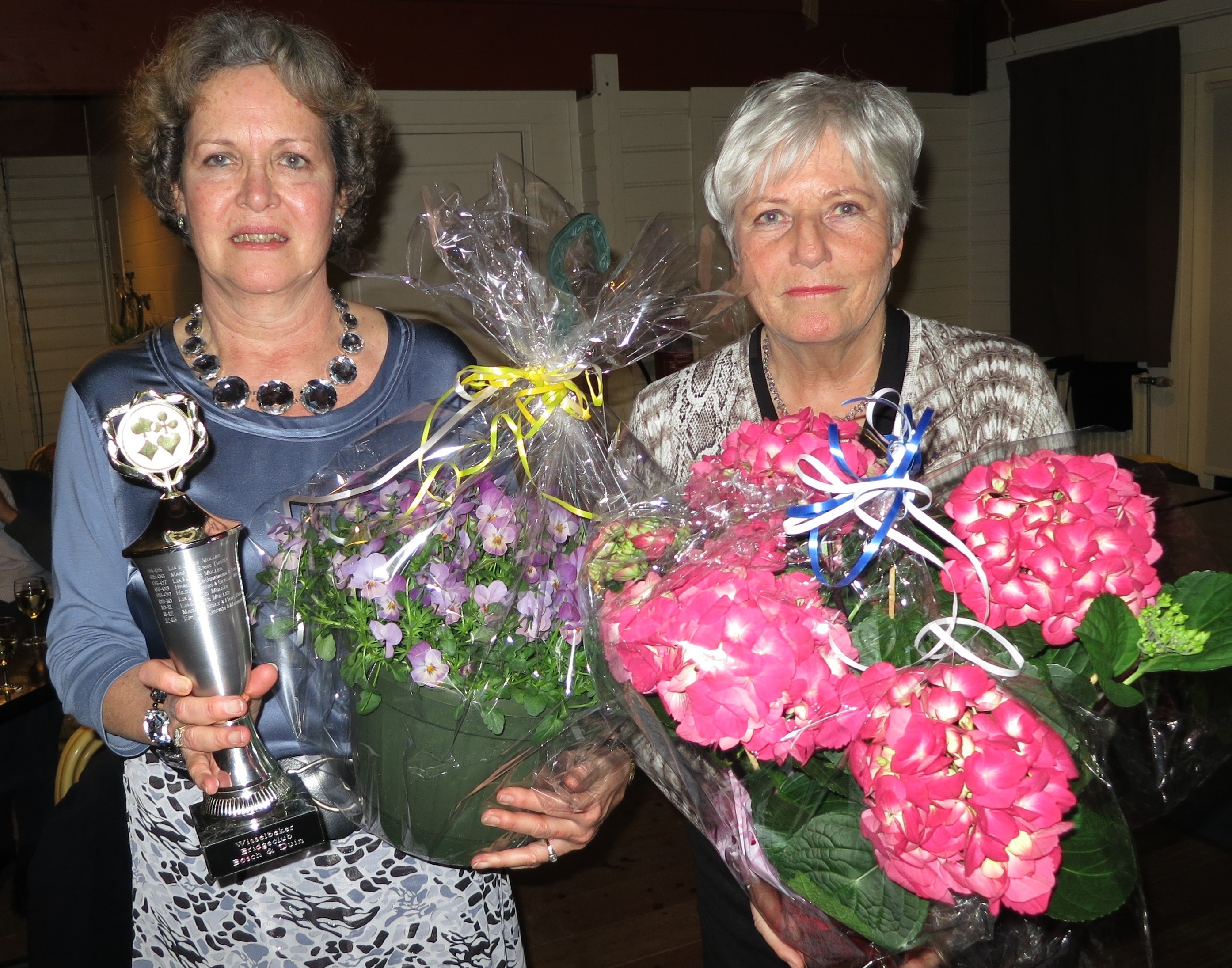 2012/2013 Clubkampioen - Emy van Heuven & Marianne Visser
